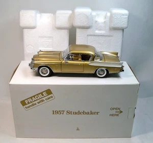 Danbury Mint:  1957 Studebaker Golden Hawk 1:24 Scale Diecast - Picture 1 of 10