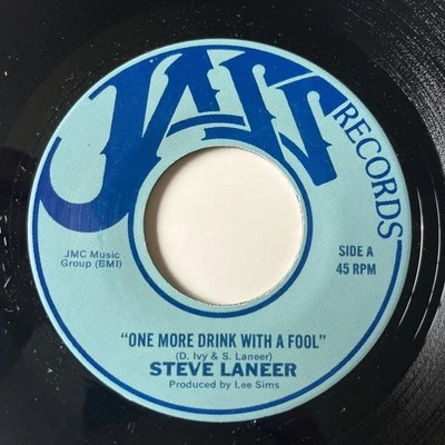 STEVE LANEER - One More Drink With a Fool, 45rpm JASS Honky Tonk Country NM - Image 1 of 4