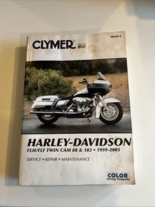 Clymer CM4304 Service Manual For HARLEY DAVIDSON 1999-2005 FLH/FLT Motorcycles - Bild 1 von 12