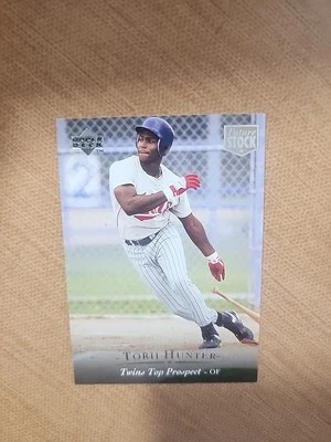 Torii Hunter - 1995 Upper Deck Minor League Future Stock #128 Fort Wayne Wizards - Image 1 of 2