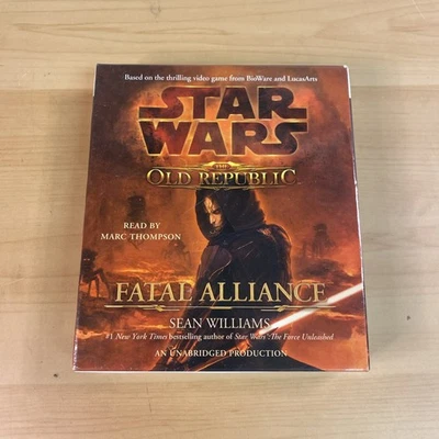 STAR WARS The Old Republic FATAL ALLIANCE Unabridged CD Audiobook Sean Williams - Image 1 of 3