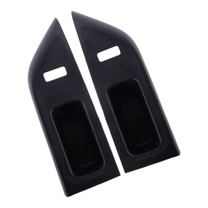 2pcs Front Door Lock Button Cover Trim Bezel fit for Toyota Yaris Hatchback - Picture 1 of 4