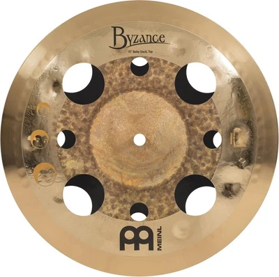 Meinl Cymbals Byzance Luke Holland 10 英寸/12 英寸艺术家概念模型婴儿堆栈 Ef... — 第 1/4 张图片