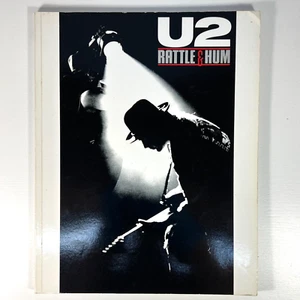 1990 Buch Book U2 Rattle & Hum Deutsch Moewing Rock Band Vintage Petter Williams - Picture 1 of 6