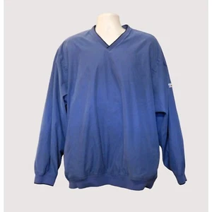 Izod XTreme Function Golfwear Windbreaker Jacke XL Blau Pullover Langarm - Bild 1 von 12