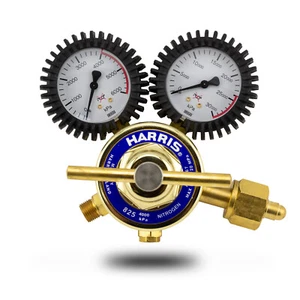 Harris 825 HVAC High Pressure Nitrogen Regulator – Duel Gauge - 0 - 4000 KPA - Picture 1 of 6