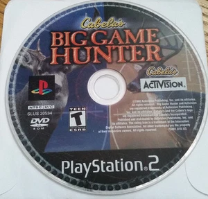Cabela's Big Game Hunter (Sony PlayStation 2, 2002) PS2 solo disco caza - Imagen 1 de 1