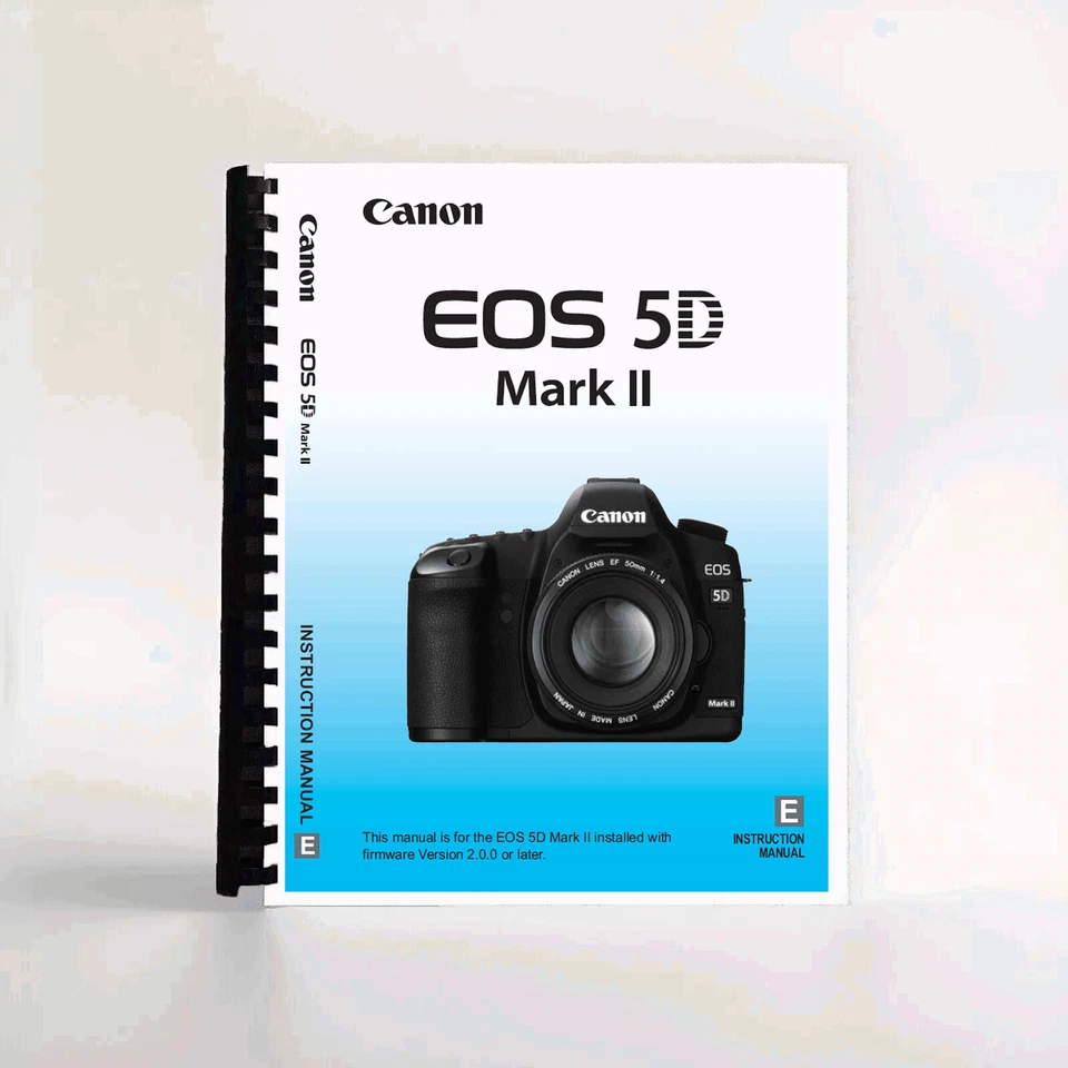 Instruction Manual for Canon EOS 5D Mark II - Image 1 of 1