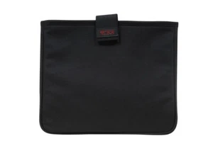 Tumi Laptop Sleeve Black 13 " Padded Balistic Nylon Tablet Portfolio File Holder - Picture 1 of 7