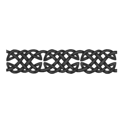 INKING HOUSE Tribal Semi Permanent Tattoo Wasserdicht hält 1 Woche Keltisches Armband Körper Kunst Tat