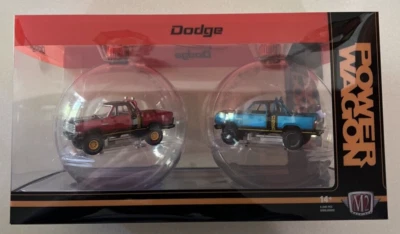 NEW 2024 M2 Machines Walmart Christmas Ornament  79 DODGE 150 MACHO POWER WAGON - Image 1 of 3