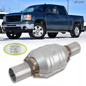 Convertidor catalítico de entrada/salida de 2" aprobado por la EPA con protector térmico para GMC Sierra 1500 - Imagen 1 de 18