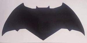 Dawn of Justice Batman Logo Vinyl Sticker Decal home laptop choose size/color - Picture 1 of 3