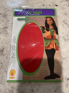 Lil Tights Girls Kids Small (40-55lbs) Red Solid #125 Halloween Costume - Picture 1 of 2