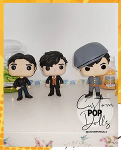The Vampire Diaries Damon Salvatore Custom Funko Pop Ian Somerhalder - Foto 1 di 4