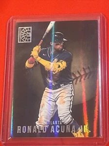 2022 Panini Capstone Ronald Acuna Jr. Base Atlanta Braves No. 1 - Picture 1 of 2
