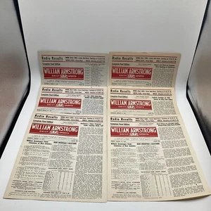 (6) March 1947 William Armstrong Daily Sports Horse Race Betting Magazine NY - Picture 1 of 13