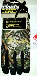 Projex All Purpose Winter Gloves. Men's.  Large.  All Purpose Winter. Thinsulate - Picture 1 of 9