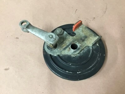 (A) 1984 84 Can Am ASE 175 175ASE  rear brake drum plate hub  OEM — 第 1/3 张图片