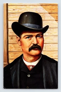Postal Bat Masterson Old West 1993 sin publicar - Imagen 1 de 2