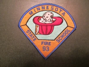 Minnesota State Fire School 93 Sew On Patch - Picture 1 of 2