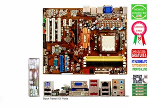 SCHEDA MADRE SOCKET AM2 ASUS M3N78 + CPU DUAL CORE + 8 GB RAM - Imagen 1 de 1
