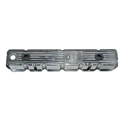 Omix Valve Cover Polished Aluminum 80-87 CJ & Wrangler - Image 1 of 2