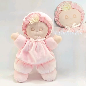 Muñeca bebé EDEN So Soft de colección terciopelo peluche rosa pijamas ojos dormidos usada en excelente estado - Imagen 1 de 13