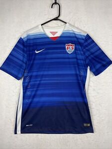 USA Soccer Jersey Nike Dri-fit Shirt Boy’s Size XL Youth Kids 2015 Authentic