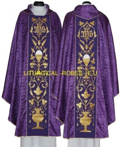 CASULA,CHASUBLE,VESTMENT,CASEL,CASULLA KASEL-MESSGEWAND - Picture 1 of 1