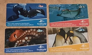 (2) TWO SeaWorld San Diego Tickets One Day Admission EXP 12/31/23 - Picture 1 of 2
