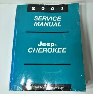 2001 Jeep Cherokee Original Shop Service Repair Manual XJ Chrysler 81-370-1046 - Picture 1 of 7