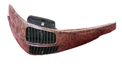 Kia Sorento 2003-2006 ventilaciones de tablero central con paneles de bisel de ventilación de grano de madera Foto 1 de 3