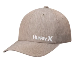 HURLEY BEIGE CORP TEXTURES HAT SIZE S/M HNHM0005 237 - Picture 1 of 2