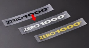 Pegatina con logotipo del alfabeto ZERO-1000 702-A017 ##530191007 - Imagen 1 de 1