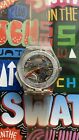 Swatch Jelly Fish GK100 1985 Standard Gents 34mm Vintage Thin Hands Box