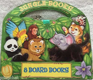 Jungle Books 8 Board Books Pub. Intl. © 2003 Nature Storybooks Children 10 mos.+ - Picture 1 of 9