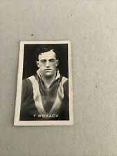 1922 Amalgamated Press  Champion Famous Football Captains  F Womack Brum AA