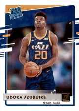 2020-21 Donruss #214 Udoka Azubuike  RC Rated Rookies Utah Jazz