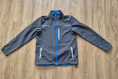 Engelbert Strauss Softshell Jacke grau blau Gr. S - Bild 1 von 4