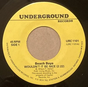 The Beach Boys - Wouldn't It Be Nice / Do It Again (7" Single) - Picture 1 of 1