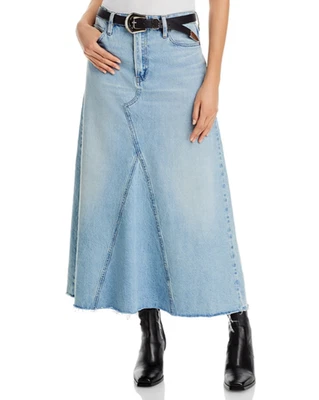 FRAME The Dorothy Denim Skirt MSRP $268 - Image 1 of 4