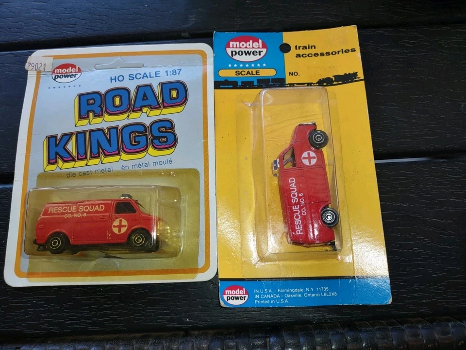 Playart Modelo Power Road Kings Chevy Esquadrão de Resgate Corpo de Bombeiros Ambulância... - Imagem 1 de 1