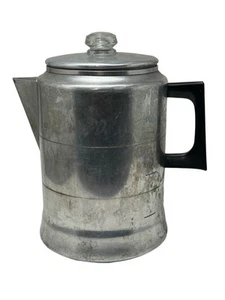 VTG Comet Aluminum Coffee Percolator Pot Lid Only Stovetop 14 Cup No Inner Parts - Picture 1 of 8