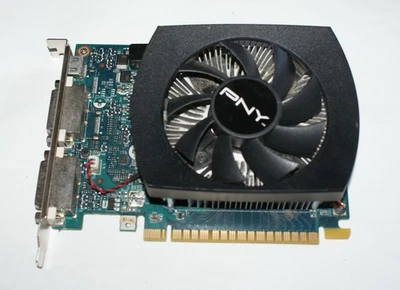 PNY Nvidia GeForce GTX 650 1GB DVI x2/Mini HDMI PCIE Graphics Card - Image 1 of 3