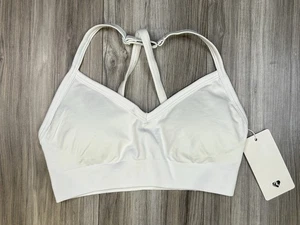 Women's Best Define 2.0 Seamless Halter Neck Bra White, Women’s Size Small - NWT - Picture 1 of 4