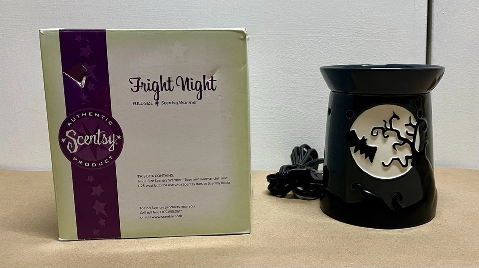 Scentsy Fright Night-Halloween-Full Size Wax Warmer-Bulb Included - Image 1 of 3