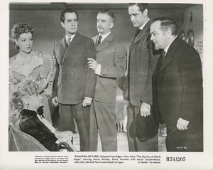 Edward Norris Maria Ouspenskaya Phantom Of Paris Reissue 8x10 Photo B336 - Picture 1 of 1