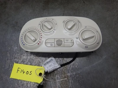 Fiat 500 2012 Heater Control Trim Panel Trim Cream F1405 - Image 1 of 3