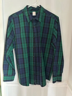 Esta Camisa Talla Mediana Children’s Place Adulto Hombre Rayas Azul Abotonada Foto 1 de 2